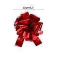 thumbnail image 2 of Lazo de regalo extra grande para coches, para cestas de bodas, regalo de Navidad, lazo grande rojo de 12 pulgadas, 2 of 7