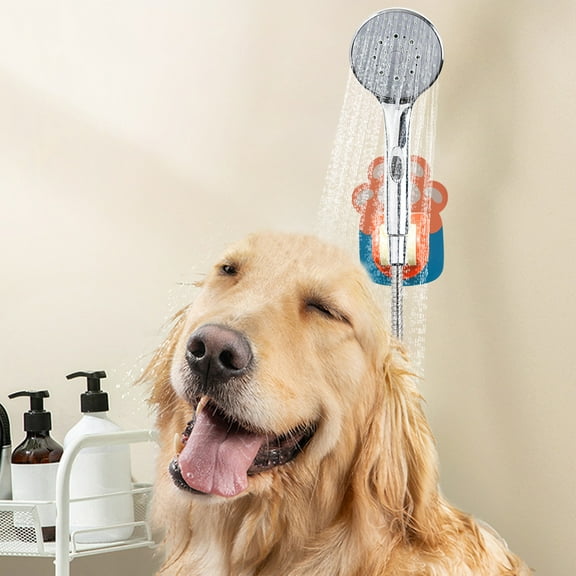 under $5 Usloyux Shower Head Holder-Flexible Shower Head Holder with Adjustable Angles - Securely Mounts in Minutes - Perfect for Any Bathroom