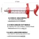 thumbnail image 3 of Kit inyector de carne Kingsmile de 30 ml con 3 agujas para marinadas y BBQ, 3 of 9