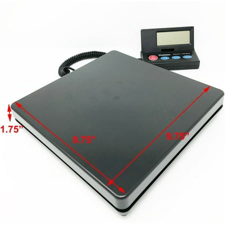 Weighology Heavy Duty Digital Postal Parcel Scale UPS USPS Post Office Scale 110lb