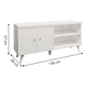 thumbnail image 3 of Mesa de TV Bertolini R 631 Blanco, 3 of 4