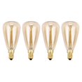 thumbnail image 1 of 4X Bombillas Vintage E14 220V ST48 Bombillas Incandescentes 25W 40W 60W Luz Retro de Filament para Colgante, 1 of 5