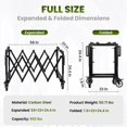 thumbnail image 2 of Knpot 992 LBS Capacity 54 in x 21 in Platform TruckNew Funeral Stretcher Truck Casket Church Truck Fordable, Mortuary-cot-Funeral Trolley, Carbon Steel Funeral Stretcher Truck Church Truck, 2 of 11