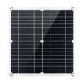 thumbnail image 1 of Kit de cargador de batería de panel solar de 12W y 18V Carga monocristalina para teléfonos móviles y cámaras deportivas, 1 of 5