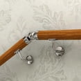 thumbnail image 4 of 4 Pieces Support Wall Mounted Handrail Brackets, Stainless Steel Banister Rail Brackets For Stairs, Handrail Holder With Cover Rosette For Indoor Bett, 4 of 4