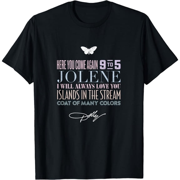Dolly Greatest Hits Vintage Country Music Graphic T-Shirt