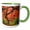 Green/White, variant on 3drose, Usa, Oregon, Portland. Japanese Garden Maple Tree - Us38 Bja0662 - Jaynes Gallery, 11oz Two-tone Black Mug