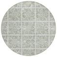 thumbnail image 2 of Addison Rugs Chantille Indoor/Outdoor Transitional Medallions Taupe Washable Round Rug, 8' x 8', 2 of 6