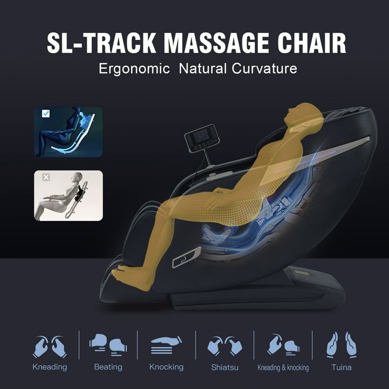 MassaMAX MD906-5 2024 3D Massage Chair, Zero Gravity, Yoga