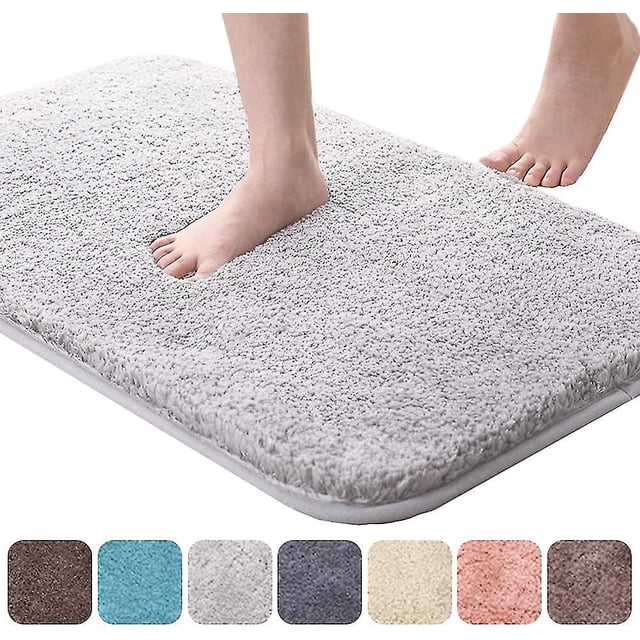 Alfombra de baño Alfombras de baño antideslizantes con microfibras suaves absorbentes de agua para ducha de baño (40 x 60 cm) ShuxiuWang 8390605827792
