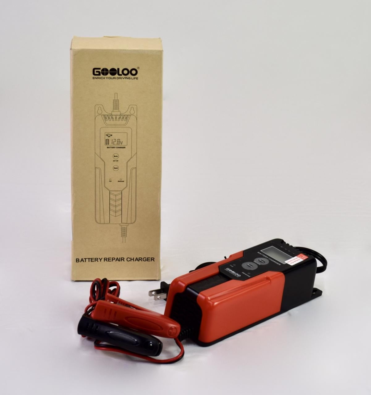 GOOLOO 6V/12V Smart Battery Charger and Maintainer 6-Amp | Walmart Canada