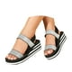 thumbnail image 2 of MKLEKYY Sandalias Flexibles de Mujer, Sandalias de Comercio Exterior para Mujer, para Uso Al Aire Libre, Sandalias Romanas de Suela Gruesa de Moda de Verano, 2 of 4