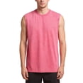 thumbnail image 4 of Antinious Men Solid Washed Round Neck Short Sleeve Vintage Trendy Casual Tank Top, 4 of 5