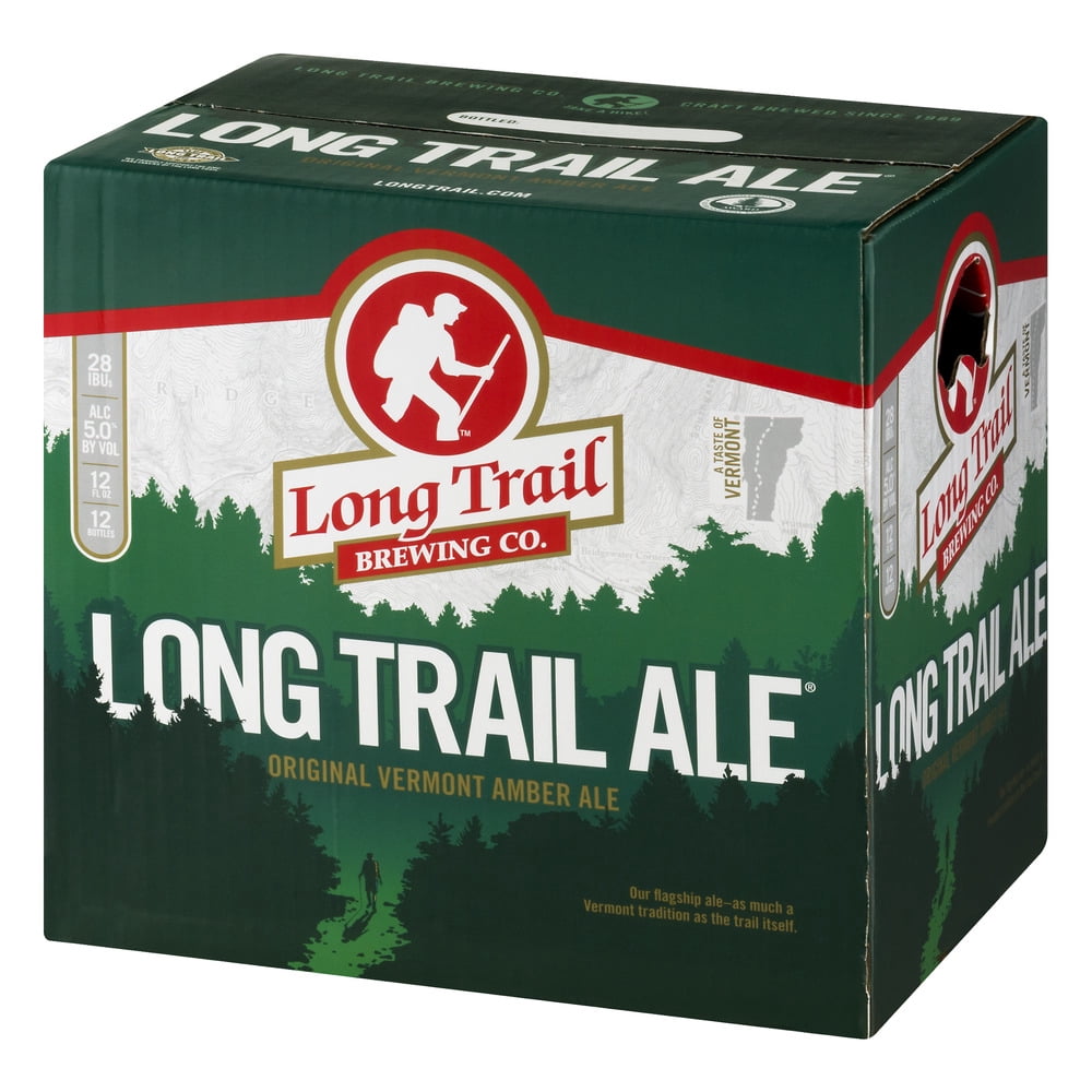 Long Trail Brewing Co, Vermont Craft Amber Ale Beer, 12 Pack, Bottles