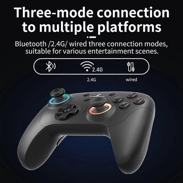 ANBERNIC RGP01 Gamepad Controller for PC Android IOS Steam Black