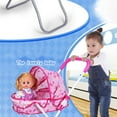 thumbnail image 4 of Sturdy Plastic Materials Doll Crib for Most Reborns Dolls with Iron Frame, 4 of 10