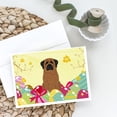 thumbnail image 2 of Easter Eggs Mastiff Brindle Greeting Cards and Envelopes Pack of 8, 2 of 2