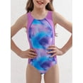 thumbnail image 5 of Charmo Color Blocked Swimwear for Girls Athletic One Piece Practice Swimsuits Racerback Competition Bathing Suits, Size 8-16, 5 of 7