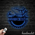 thumbnail image 3 of Handmadetneonsign Handyman Name Metal Wall Art Light, Repair Tools Metal Sign Wall Decor, Driller Metal Decor, 3 of 5