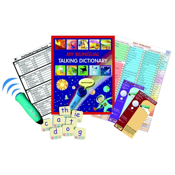 Mantra Lingua My Spanish Bilingual Talking Dictionary Starter Kit