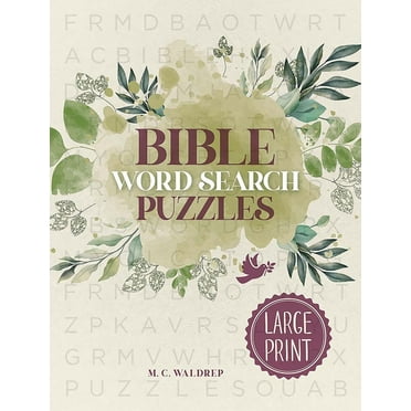 Bible Word Search Puzzles, (Paperback)