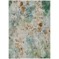 thumbnail image 2 of Addison Rugs Chantille Indoor/Outdoor Transitional Floral Teal Washable Rectangle Rug, 9' x 12', 2 of 6
