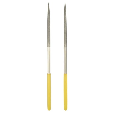 

Uxcell 4.5mm x 180mm Round Diamond Needle Files Hand Tool for Metal Wood Stone 2 Pack