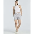 thumbnail image 6 of Real Essentials 3 Pack: Women’s Cotton French Terry Shorts Pockets - Casual Athletic Lounge (Available In Plus), 6 of 6