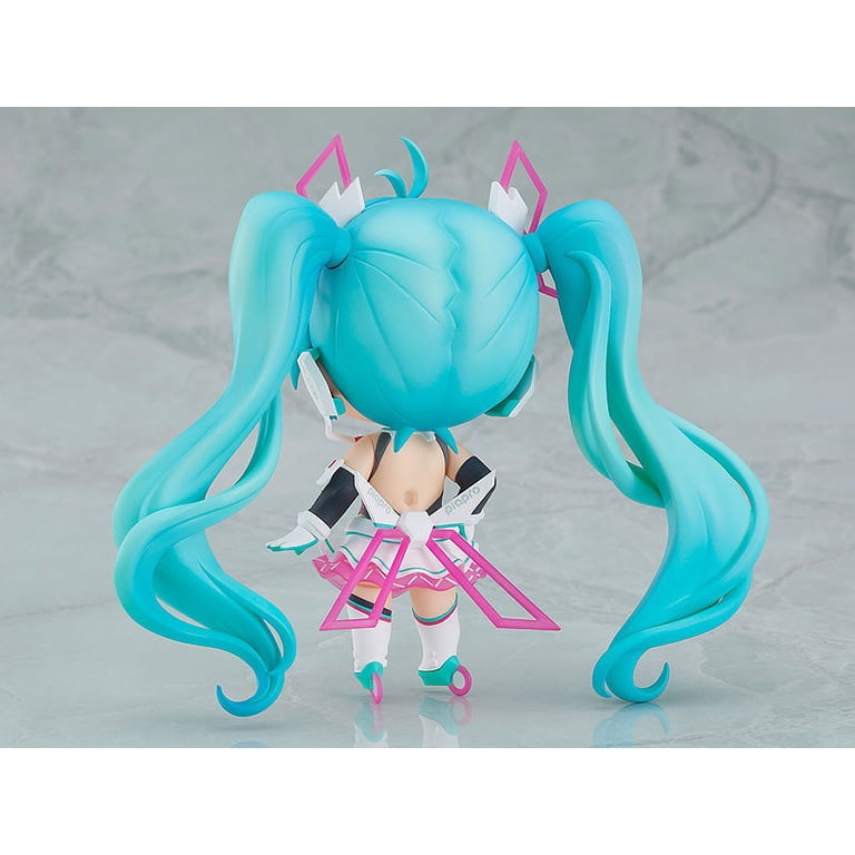 Good Smile Racing Hatsune Miku Nendoroid - 2021 Racing Miku Version With Roller Girl Outfit & Car Accessory