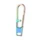 thumbnail image 2 of Titanium aleación carabinero llavero con llavero para billeteras maletas equipaje Vistoso, 2 of 8