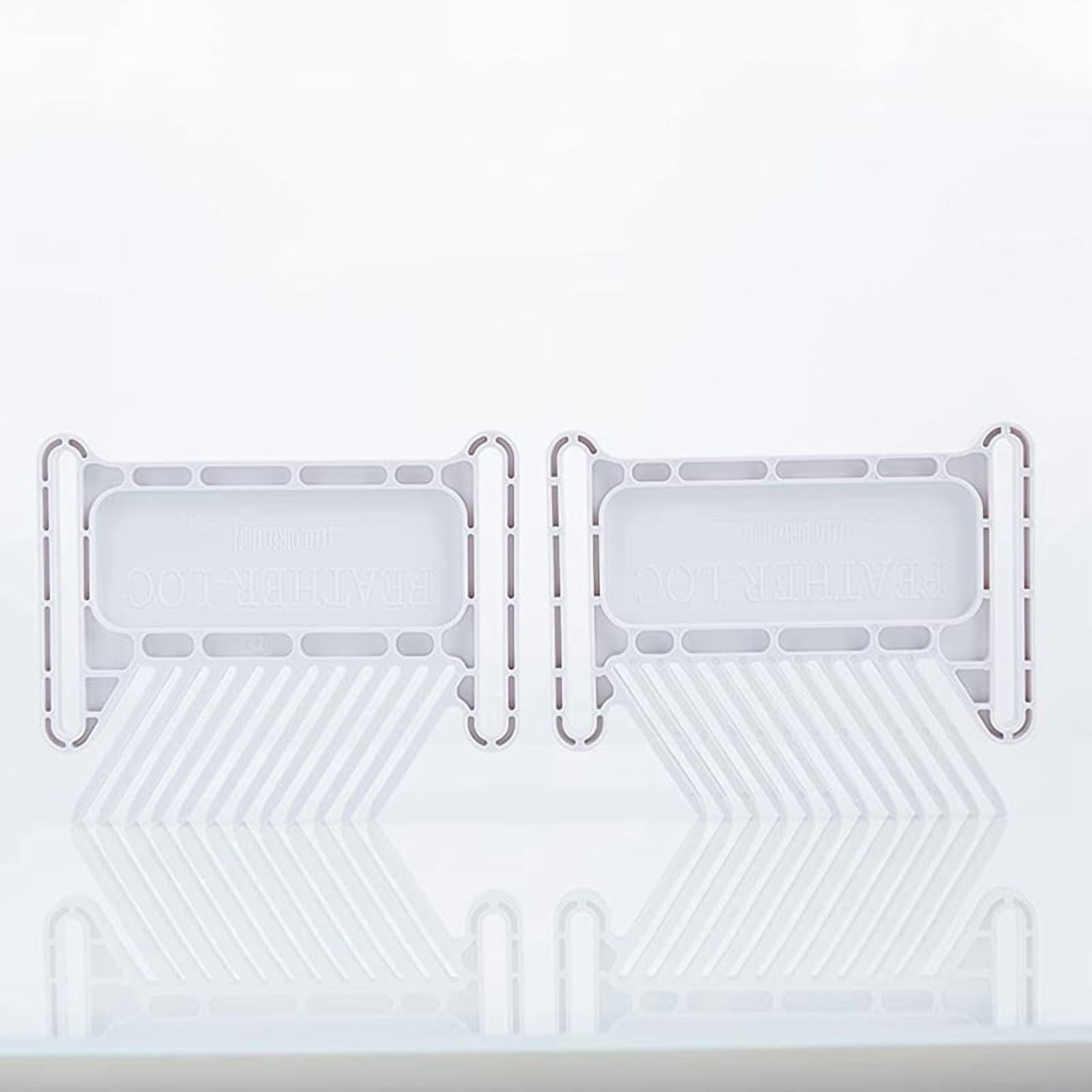 Upgraded Featherboard Device Stackable Board Fits Most Standard , T-Slots, T-Rails on Table Saws,White