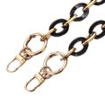 thumbnail image 4 of Esquirla Acrylic Alloy Bag Chain Strap Shoulder Strap Purse Making Accessories Detachable Black 60cm, 4 of 8