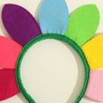 thumbnail image 7 of comerut Colorful Sun Flower Decor Headband Elastic Design Kids Hairband Christmas Makeup Daily Party Hair Accessories, 7 of 7