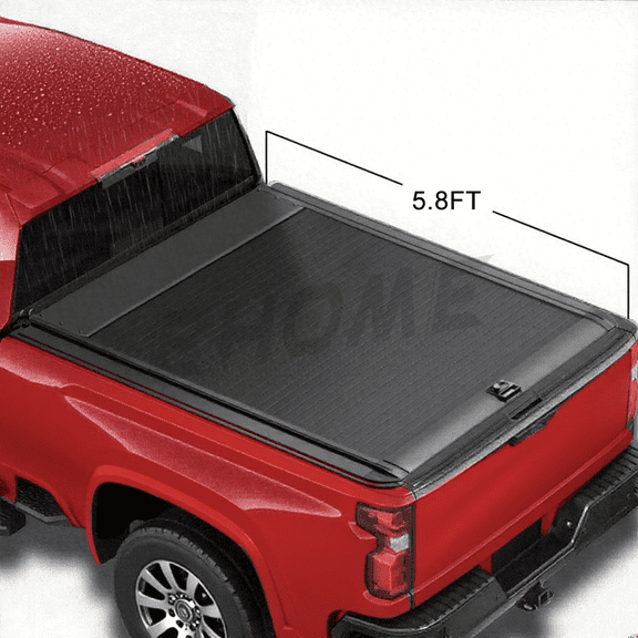 Hard Retractable Truck Bed Cover 5.8 FT For Chevy Silverado 1500 2014-2024