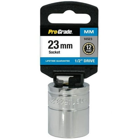 UPC: 0035794145224 | Pro-Grade 14523 0.5 in. Drive x 23 mm 12 Point Socket