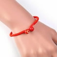 thumbnail image 2 of EOEMY Lucky Red String Bracelets Men/Women Handmade Braided Bracelet Adjustable Us, 2 of 9