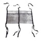 thumbnail image 2 of Soporte de la bolsa de almacenamiento de zapatos de trampolín Fácil instalación al organizador de malla de malla de almacenamiento de trampolín 2 bolsillos, 2 of 8