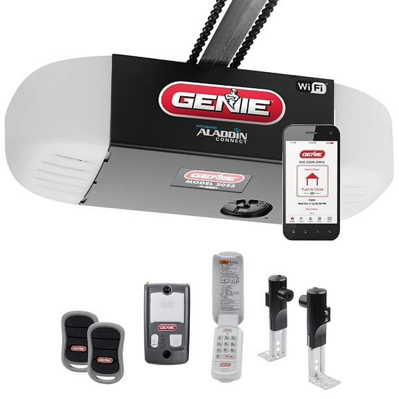 GENIE ChainGlide 39725R Smart Garage Door Opener, Smartphone Control