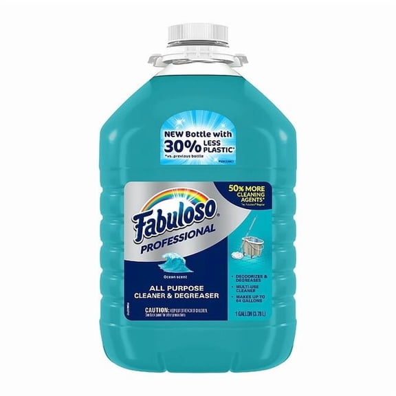 Fabuloso All Purpose Cleaner, Jug, 1 gal, Ocean Cool, 4 PK US05252A