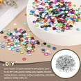 thumbnail image 3 of Uxcell Loose Sequins 2400Pcs Cup Embroidery Sequins for Crafts Sewing Gray, 3 of 6