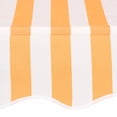 thumbnail image 4 of Retractable Awning Charmma Patio Sun Shade Manual Adjustable 118.1" Orange and White Stripes, 4 of 6