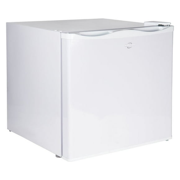 Koolatron Mini Upright Freezer,1.2 cu ft (34L),Space Saving Flat Back-White