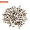 thumbnail image 3 of 10000 Pcs Paillettes en Vrac 6MM Paillettes Broderie Paillettes Spangles Ronds avec Trous, Or Rose, 3 of 7