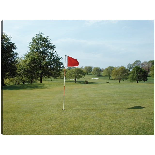 Cuadro Decorativo - Hoyo de Golf Red Flag