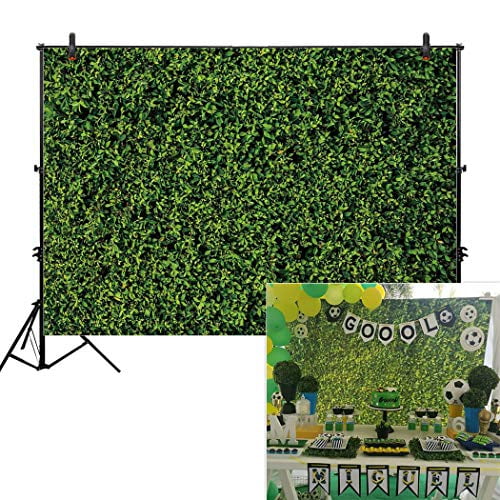 Nature Theme Green Leaves Backdrops Seamless Photography Studio Props Vinyl 7x5ft Backgrounds Party Decoration Lawn Grass Banner