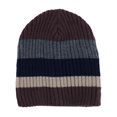 thumbnail image 1 of CTM Bonnet d'Hiver en Laine Mélangée à Rayures (Hommes), 1 of 2