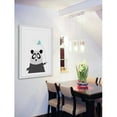 thumbnail image 5 of Marmont Hill "Panda Flower" by Katarina Snygg Framed Painting Print, 5 of 6