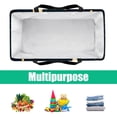 thumbnail image 5 of Constellation Large Foldable Oxford Cloth Laundry Basket Beach Bag Shopping Basket Grocery Bags, 5 of 7