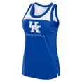 thumbnail image 2 of Women's Fanatics Royal Kentucky Wildcats Crosley Colorblock Tank Top, 2 of 3