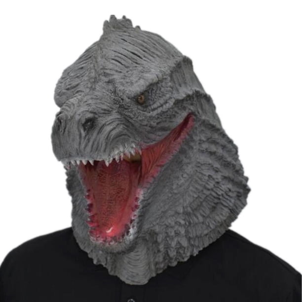 Máscara para cosplay Godzillass de látex para Halloween, carnaval y pascua